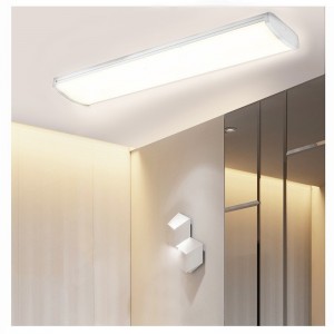 Συνδυασμένα φώτα LED για το Flushmount Light 4ft, LED Shop Light for Garage - 5000K, ETL και Energy Star πιστοποιημένα, LED Linear Indoor Lights, LED Celining Light
